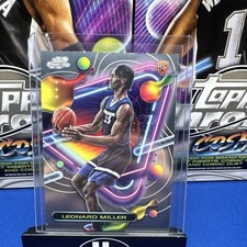 2023 Topps Chrome Cosmic Basketball Leonard Miller RC #180
