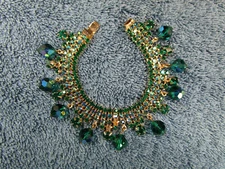 Flawless Albert Weiss Emerald Bracelet 160-61A