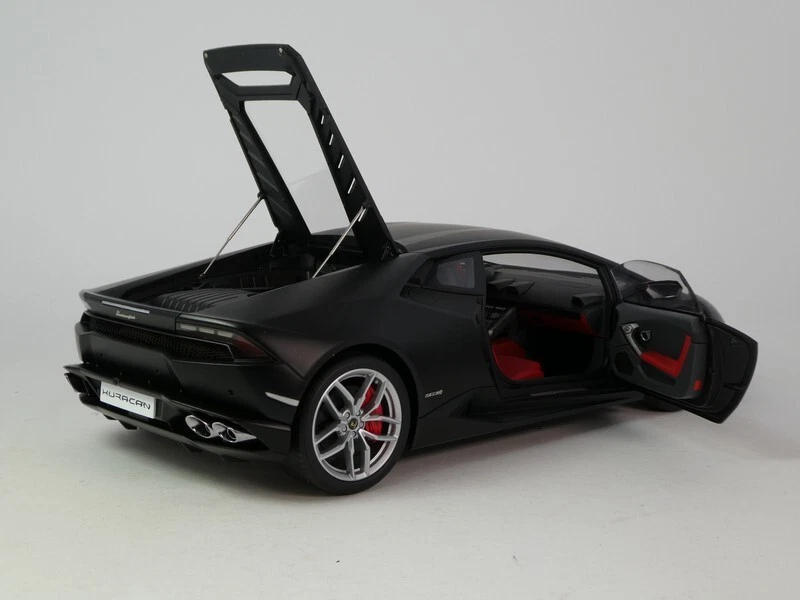 Autoart Lamborghini Huracan LP610-4 матовый черный 2014 1/12 12096 - Изображение 3 из 3