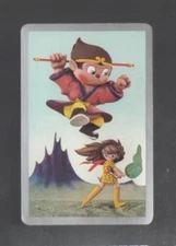 AN8 Swap Playing Cards 1 60’s Japanese Nintendo Goku Monkey Boy & Girl 