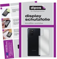 2X Schutzfolie FüR Samsung Galaxy S10 Lite RüCkseite Klar Displayschutzfolie