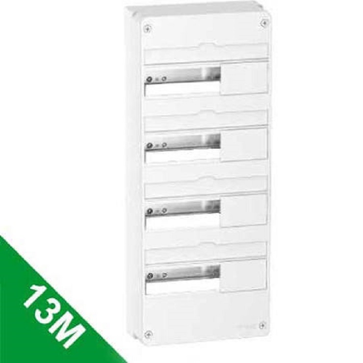 Tableau électrique 4 rangées R9H13404 avec châssis amovible 52 modules