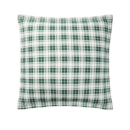 white flannel euro sham