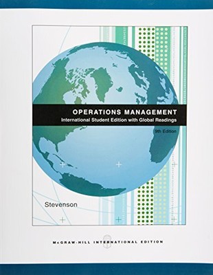 OPERATIONS MANAGEMENT By William J. Stevenson