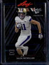 JALEN McMILLAN RC 1/1 SP 2024 Leaf Pre-Production Proof Pro Set PressP ID:115893