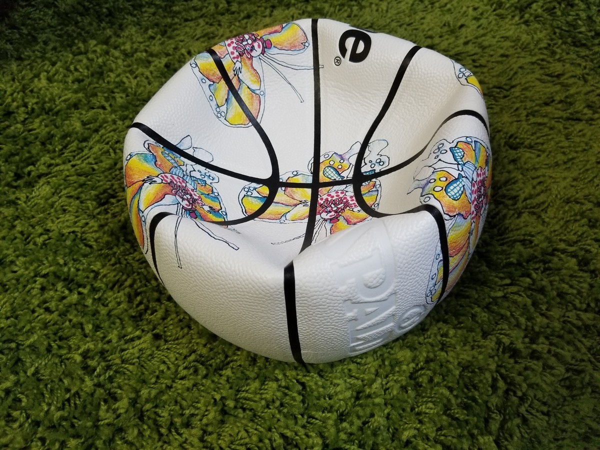 Supreme S/S 2016 Gonz Butterfly Spalding Basketball White | eBay