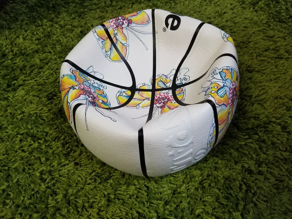 Supreme S/S  Gonz Butterfly Spalding Basketball White