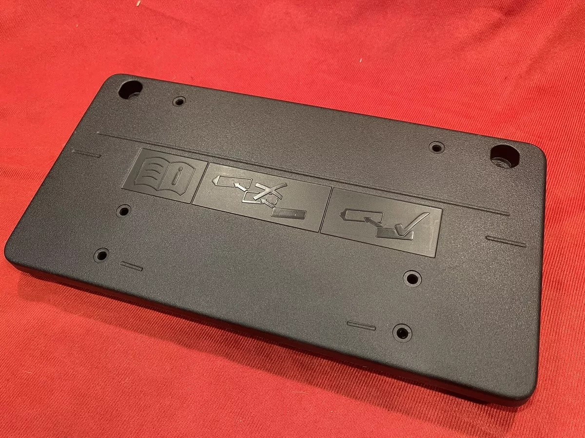 GENUINE MERCEDES BENZ MB FRONT BUMPER LICENSE PLATE BRACKET 