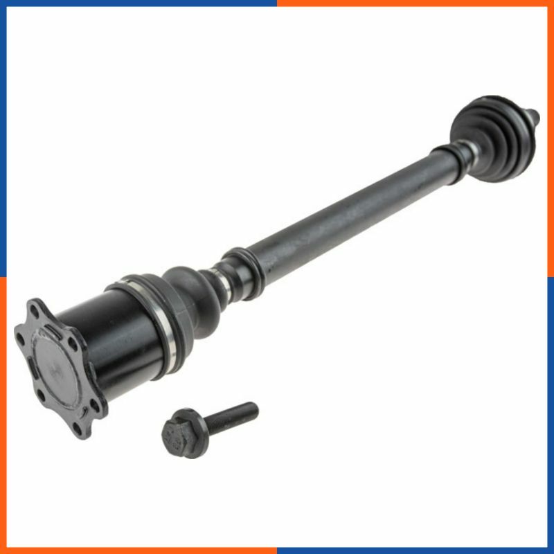 Demi-arbre de transmission droite VW anti-vibration en acier forgé renforcé