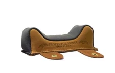 #3 Wide Slick Leather Owl Ear Front Bag