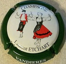 Capsule de Champagne ETCHART Laurent (17. contour vert foncé)