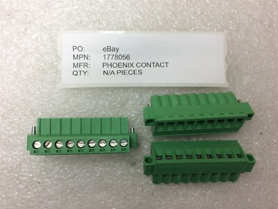 1778056 PHOENIX MSTB2,5/9-STF-5,08 TERM BLOCK PLUG 9POS STR 5.08MM 2 PIECES