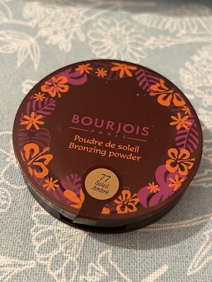 Bourjois Bronzing Powder Poudre de Soleil 77 Soleil Amber Compact Medium Shade