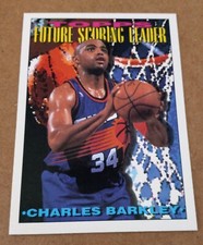1993-94 Topps CHARLES BARKLEY PHOENIX SUNS . Basketball Card #393. HOF 