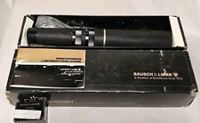 Bausch  Lomb 60mm Zoom Telescope No: 78-1600 With Box