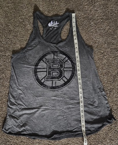 Touch By Alyssa Milano Boston Bruins Distressed Tank Top Women's XL - Picture 5 of 6