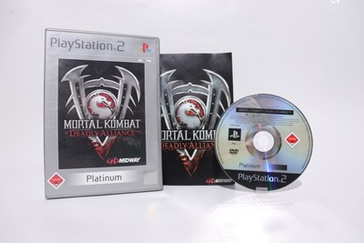 Mortal Kombat: Deadly Alliance (Sony PlayStation 2, 2003) Spiel mit Anleitung