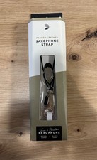Leder-Nackenriemen gepolstert, Tenor/Bariton, Schwarz &ndash; D&rsquo;Addario