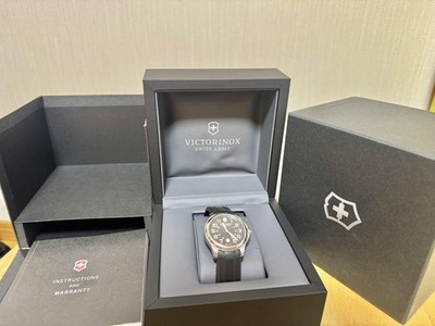 VICTORINOX Swiss Army Officer 125 Watch 32mm Black Band Classic 