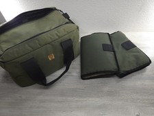 HOPPES RANGE BAG - Green Canvas Hearing Protection  Holster