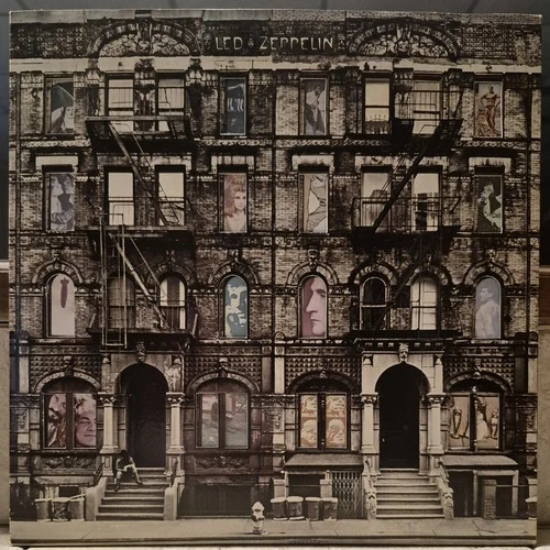 Led Zeppelin Physical Graffiti Swan Song 1987 Reissue with Insert VG+