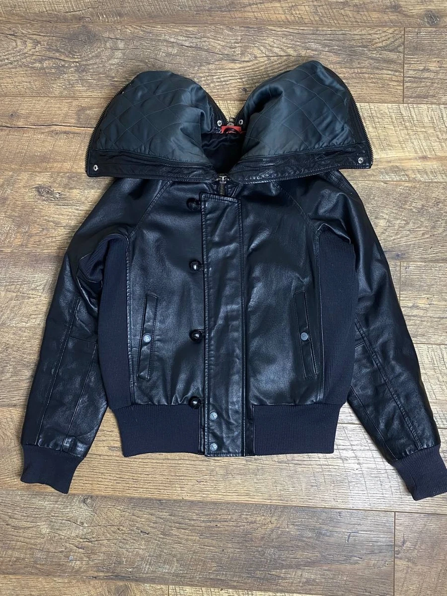 PUMA Leather Outer Shell Black Coats, Jackets & Vests for Men for