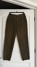 VTG LEVI'S 550 100% COTTON RELAXED FIT TAPERED LEG JEANS SIZE 12 MADE IN USA