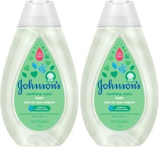 Johnson's Baby Vapor Bath Soothing Aromas, Tear-Free, Hypoallergenic - 13.6 fl o