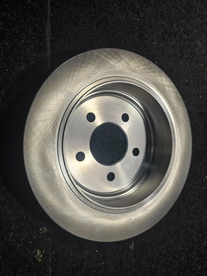 (CANTIDAD 2) Rotor de freno de disco ventilado trasero para Jeep Grand Cherokee 1994-1998 YH141901 Foto 4 de 4