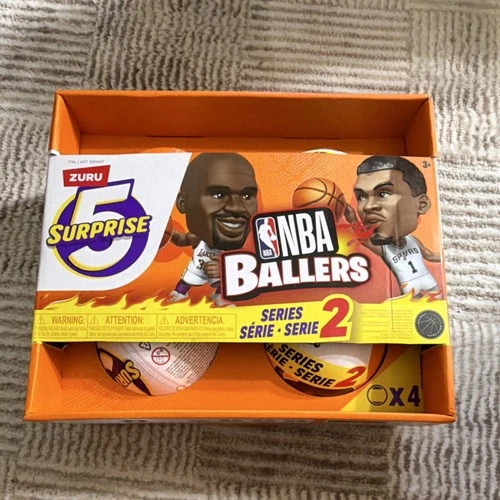 Zuru 5 Surprise NBA Ballers Series 2 Collectible Figures 4-Pack