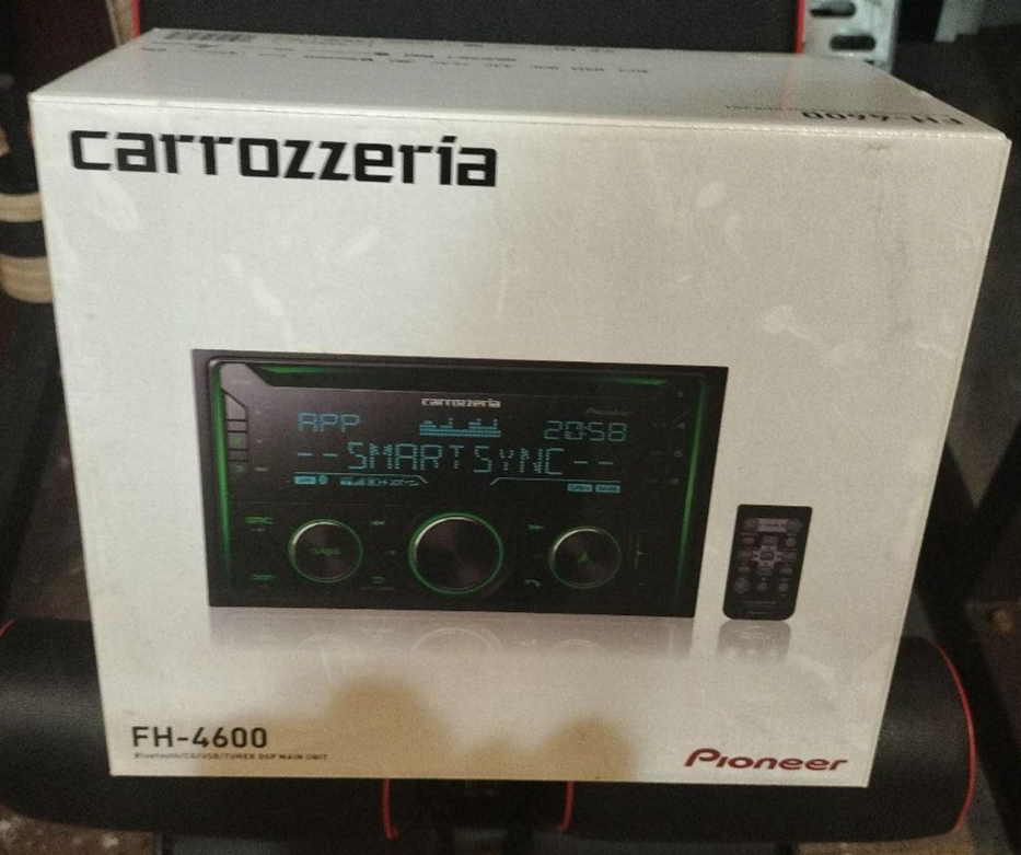 Pioneer Carrozzeria FH-4600 2DIN CD USB Bluetooth DSP Car Stereo