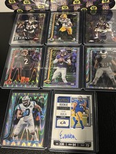 2025 Topps Chrome Football Lot Plus Panini Rookie Ticket Autograph!