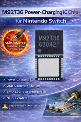 M92T36 Charging Power Control IC für Nintendo Switch Lade IC USB-C Controller