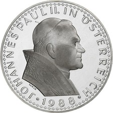 [#1212931] Austria, 500 Schilling, 1988, Vienna, Proof, Silver, MS, KM:2985