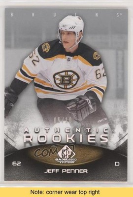 2010-11 SP Game Used Edition Silver Spectrum 5/10 Jeff Penner Rookie RC READ 2o7