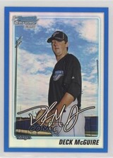 2010 Bowman Draft Chrome Picks Blue Refractor 169/199 Deck McGuire #BDPP86 7a4