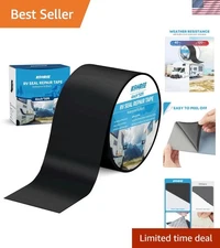 Sealant Tape Waterproof RV Roof Tape Black 4 Inch x 50 Foot