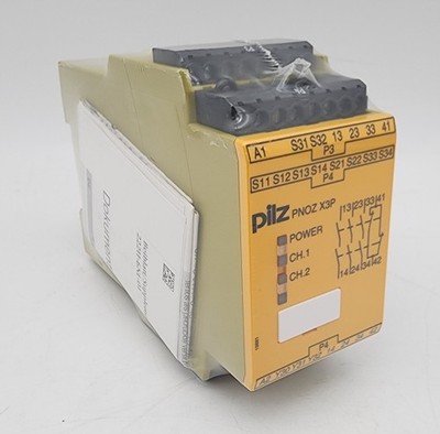Pilz PNOZ X3P 777310 SAFETY MONITORING RELAY E-STOP PNOZX3P *NDA AVAILABLE*