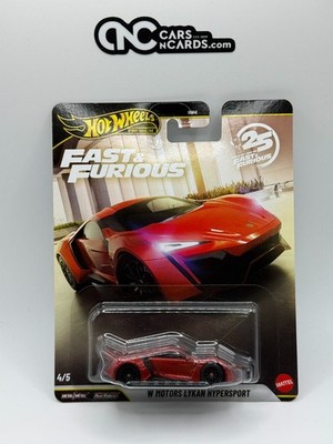2026 Hot Wheels Premium Fast & Furious 4/5 W Motors Lykan Hypersport