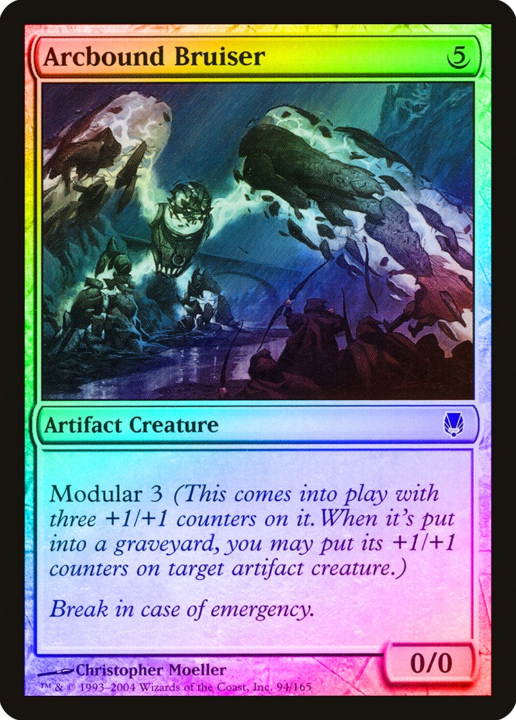 Arcbound Bruiser FOIL Darksteel NM Artifact Common MAGIC MTG CARD ABUGames