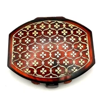 Du Barry Vintage Powder Blush Compact Mirrored With Powder/blush