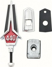 New Mopar 1967 Gtx 440 Hood Ornament New Mopar 1967 Gtx 440 Hood Ornament