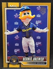2026 Topps #M-5 Bernie Brewer Mascots Gold #23/50 
