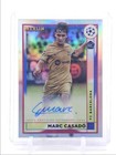 MARC CASADO 2022 TOPPS CHROME MERLIN UEFA ROOKIE REFRACTOR RC AUTO Q5677
