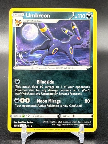 Umbreon McDonald's 2024 009/015 Promo M24 Pokemon TCG Card NM C1
