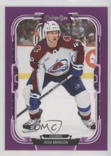 2025-26 O-Pee-Chee Purple Border 37/49 Josh Manson #157 2o7