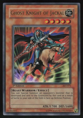Ghost Knight of Jackal AST-071 Ancient Sanctuary 1st Edition Ultra Rare YU-GI-OH