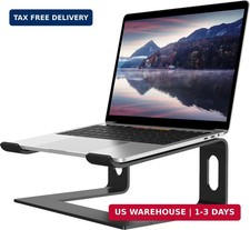 ALASHI Laptop Stand for Desk, Aluminum Computer Riser, Ergonomic Notebook Holder