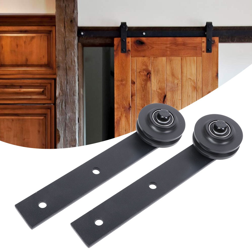 ↑2PCS Barn Door Pulley American Farm Sliding Door Track Pulley.