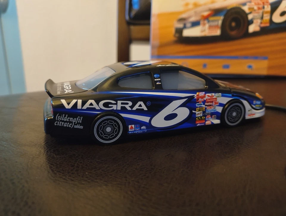 Vintage Y2K Retro Viagra Racing Gaming Mouse Computer 2000's Novelty Ford Promo - Image 4 of 4